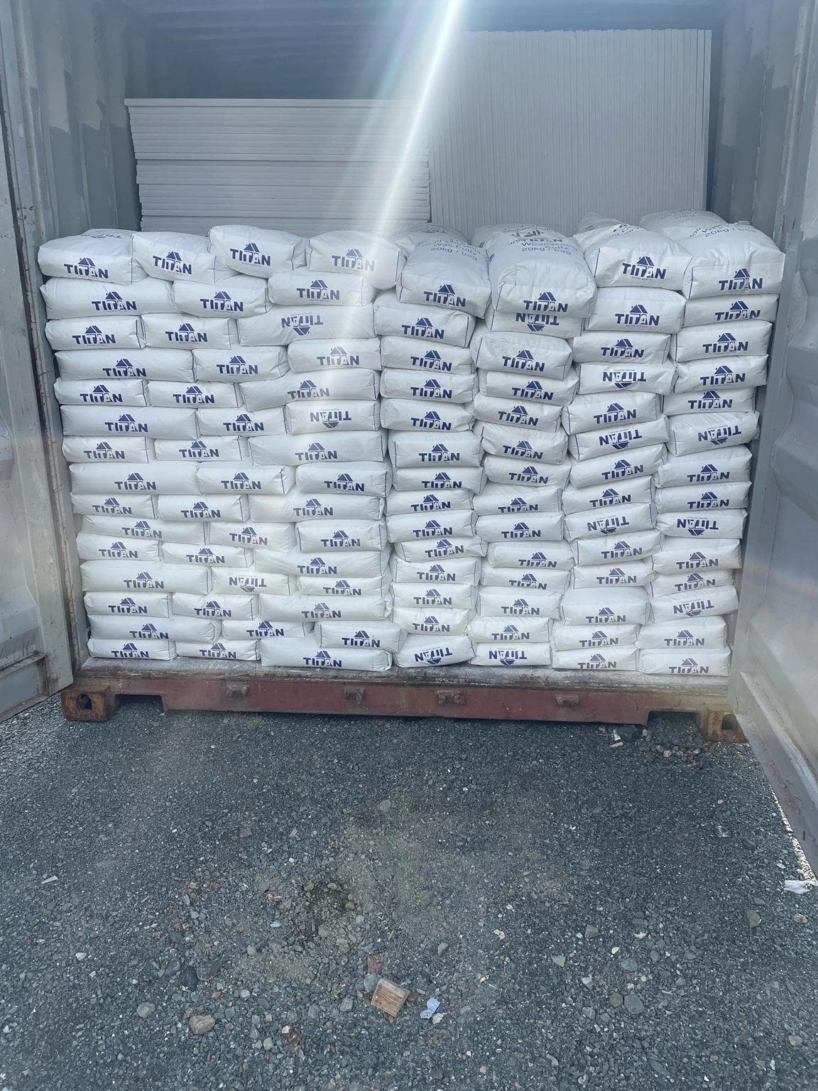 Image of the TITAN Joint Compound thats sold by Portable Building Specialists