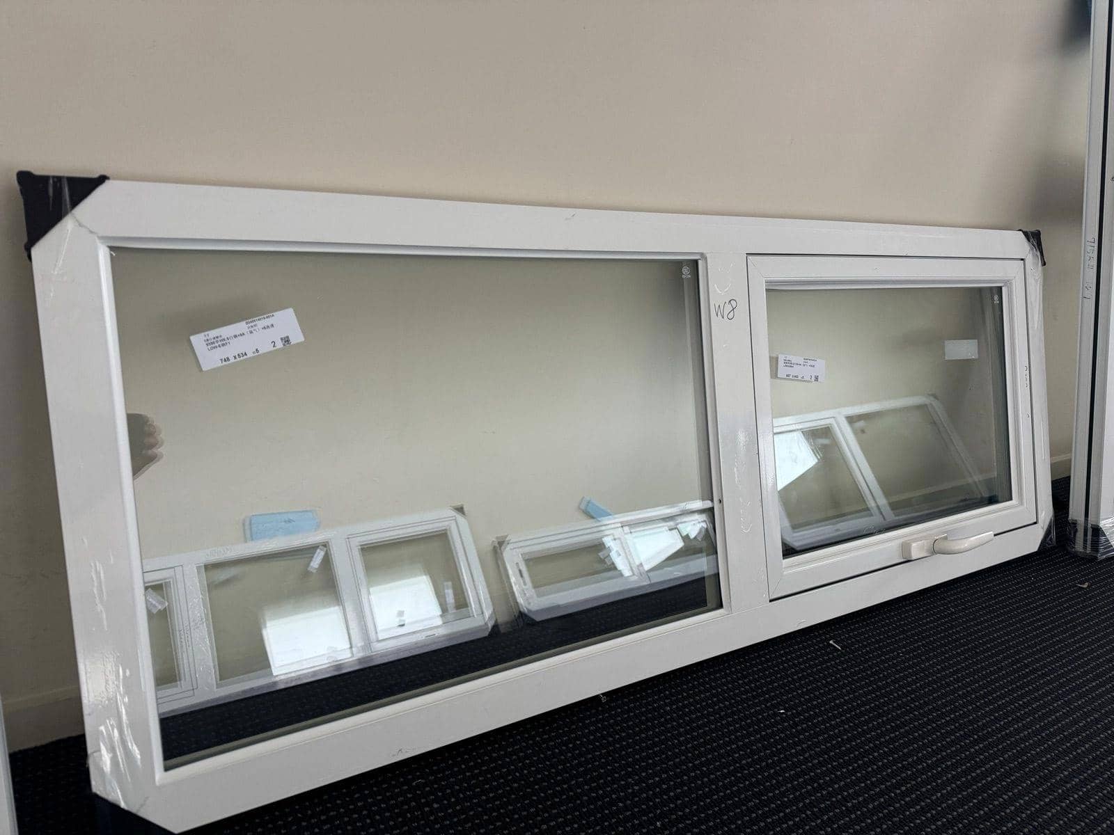 White Aluminium Top Hung Window image 31