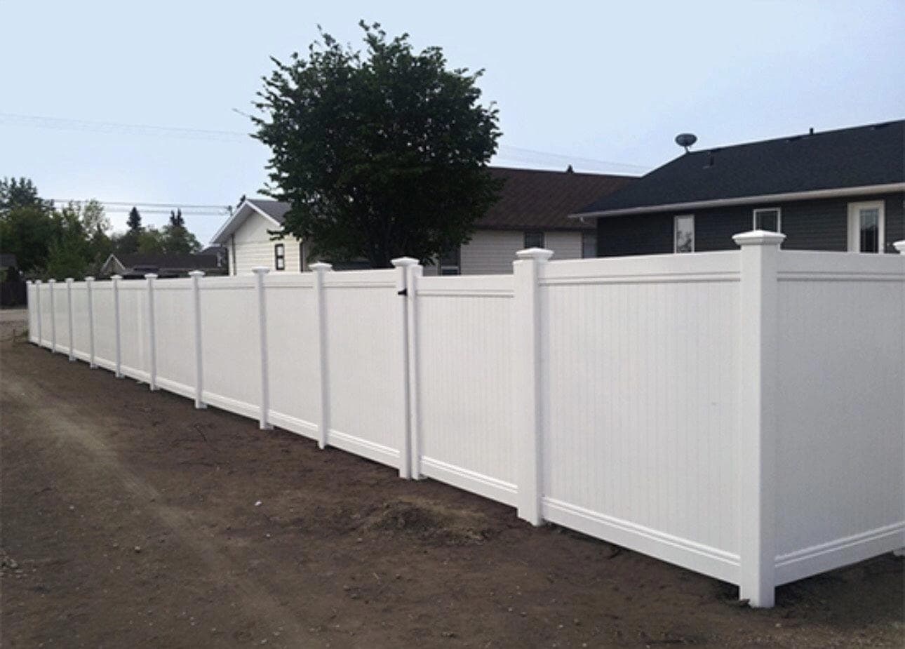 PVC Privacy Fence