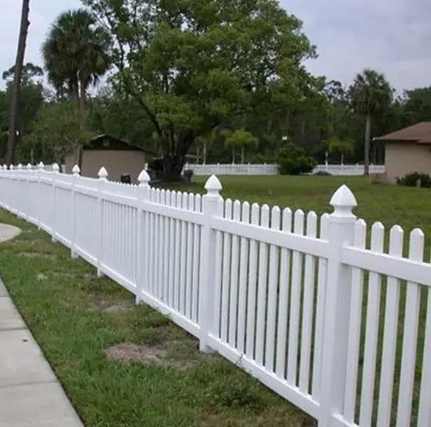 PVC Picket Fence