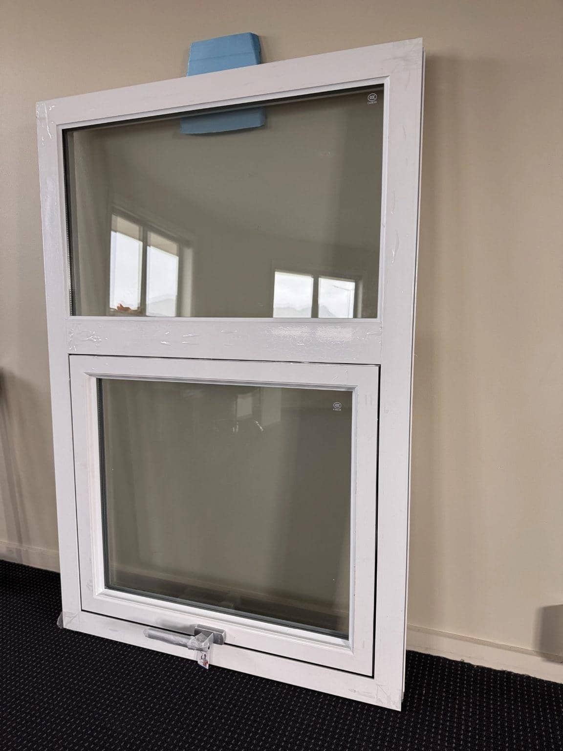 White Aluminium Top Hung Window image 1