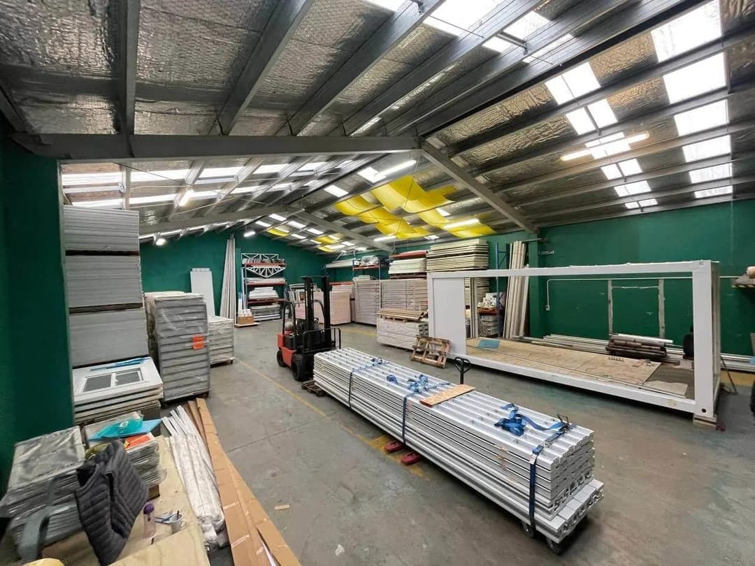 Portable Building Specialists assembly workshop