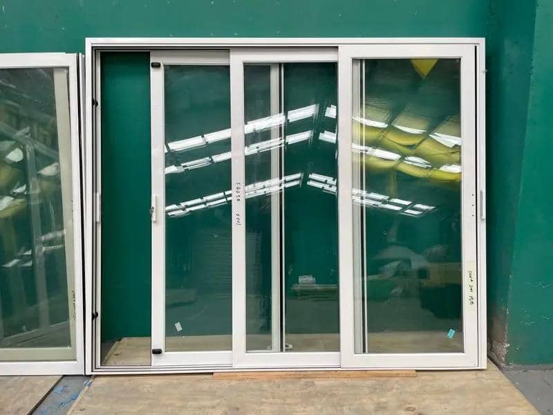 Image of the Stacker Sliding Door 2400x2000mm thats sold by Portable Building Specialists