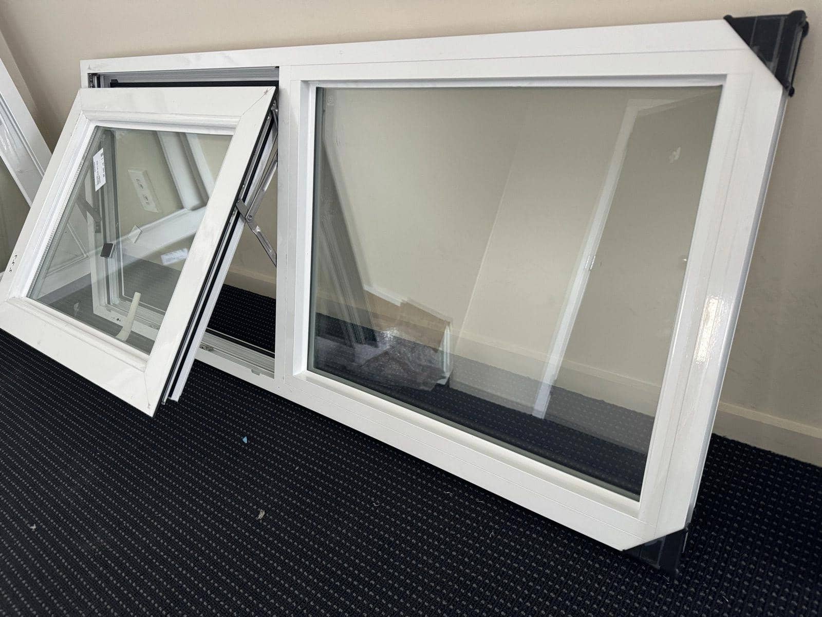 White Aluminium Top Hung Window image 19
