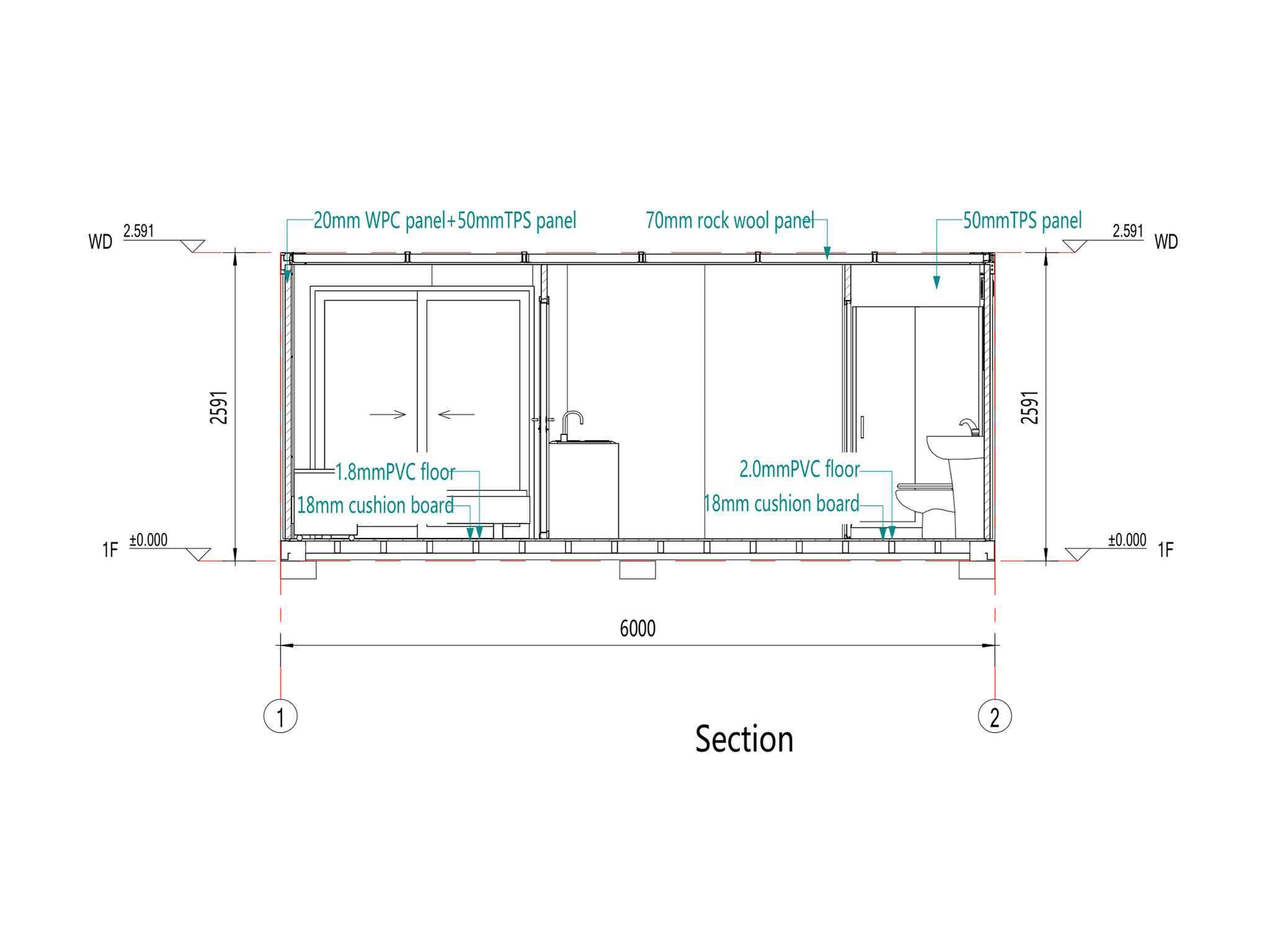 Cabin Dimension Image