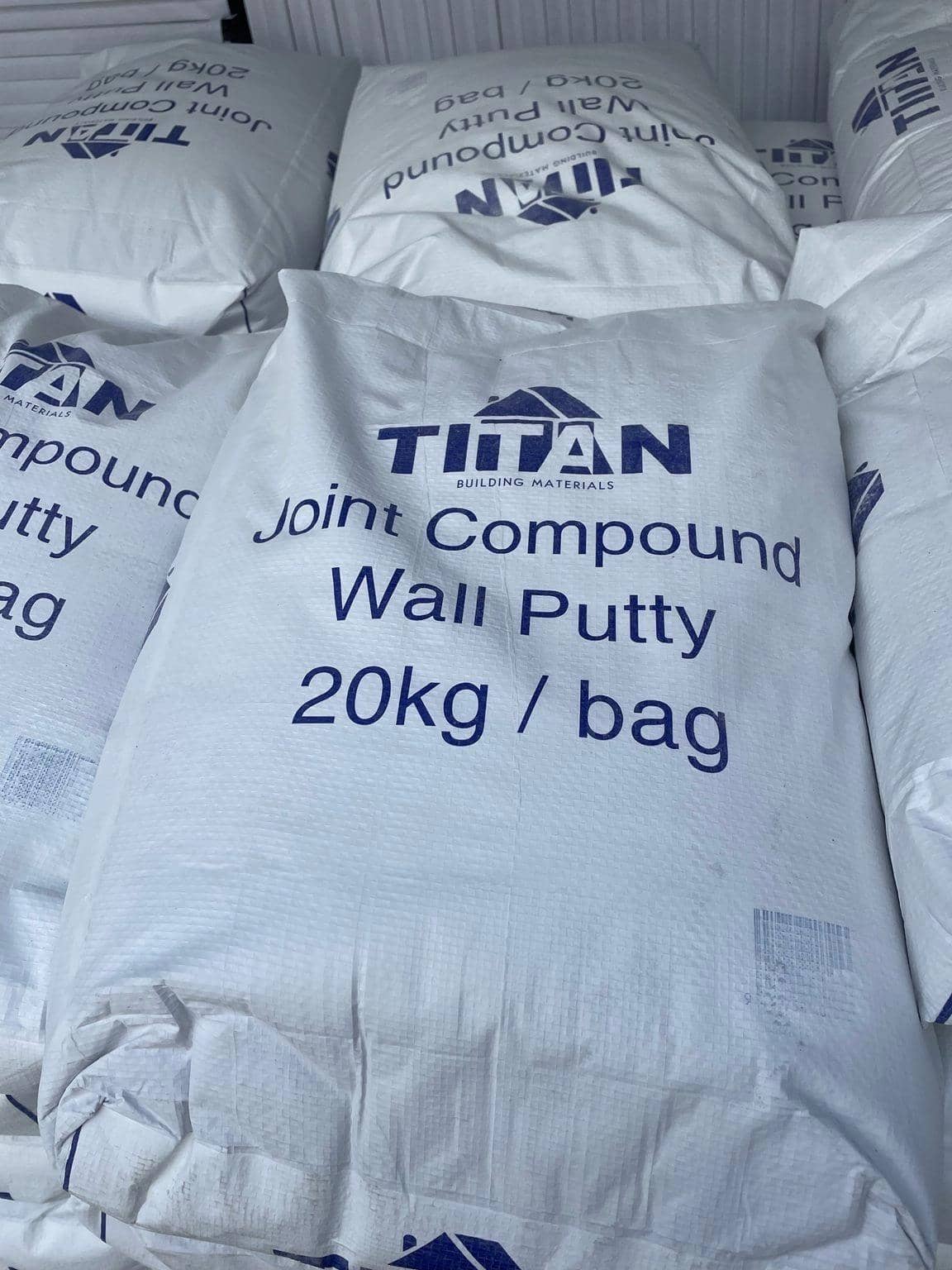 Image of the TITAN Joint Compound thats sold by Portable Building Specialists